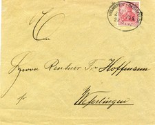 DR Helmstedt Bahnpost Zug 744