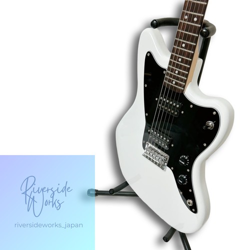 Mint squier jazz master white - jazz,