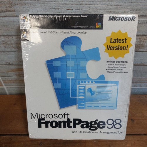 Microsoft frontpage - frontpage, 98