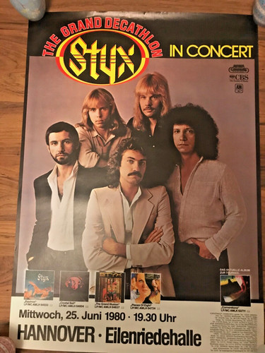 Styx concert with saga - in,