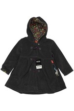 sigikid Jacke Mädchen Mantel Weste Kinderjacke Gr. EU 98 Baumwolle Grau #88k651z
