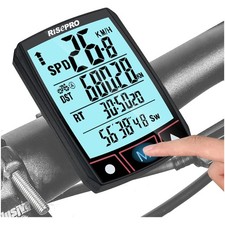 Fahrradcomputer kabellos  LCD