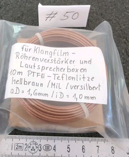 10m ptfe teflon - 10m, draht