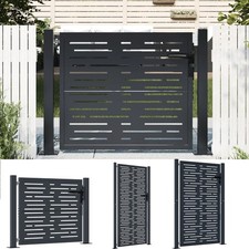 Gartentor Hoftür Gartenpforte 105x205 cm Cortenstahl Baum-Design Metalltor Tür