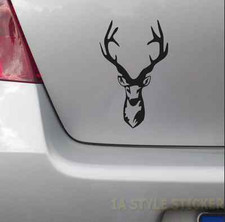  Hirsch Aufkleber Edelweis