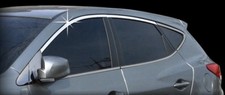 ZUBEHÖR FÜR HYUNDAI ix35 2009-2016 TUNING CHROM FENSTERLEISTEN OBERTEILE