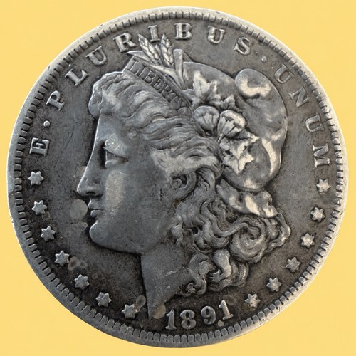 1891 morgan dollar - usa, 1