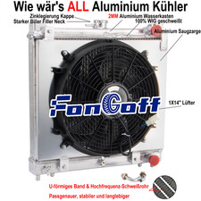 3 Reihe Kühler Shroud Lüfter