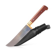 Usbekisches Kochmesser Pchak 091 Пчак Messer Пичак Handarbeit Federstahl 23,5 cm