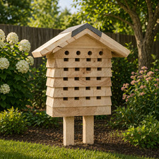Bienenhotel Holz Insektenhotel