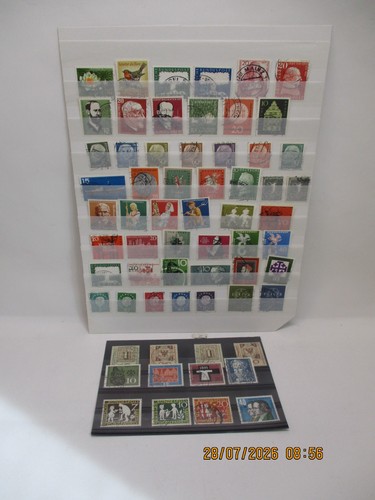 Briefmarken bund gestempelt - briefmarken,
