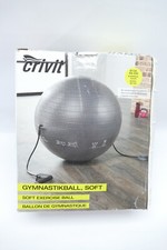 Gymnastikball Fitnessbändern soft Gymnastik Crivit GRAU Pilates Balance 78432