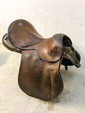Militär Sattel Wehrmacht Reiten Pferde Leder 1940 2. WK Militaria Kavallerie