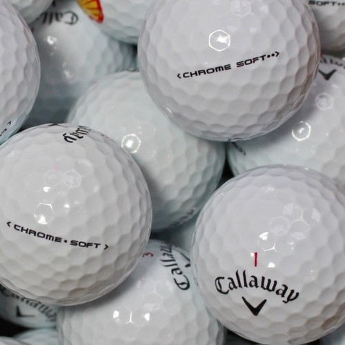 100 golfbälle callaway chrome - golfbälle,