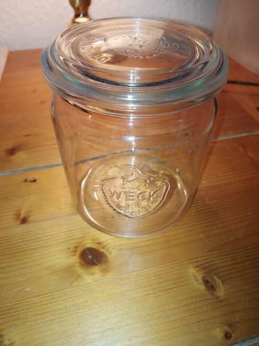 Weck gläser mit - deckel,, 1