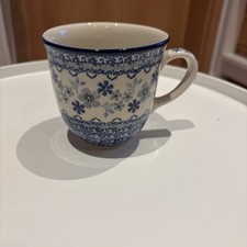 Orginal Bunzlauer Keramik Kaffetasse Tee Becher Tasse Handarbeit 250ml