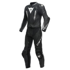 MOTORRADANZUG TEILBAR 2 TEILIG LEDER DAINESE LAGUNA SECA 5 JACKE HOSE SCHWARZ