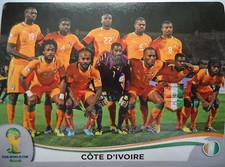 Panini 223 Team Cote d'Ivoire