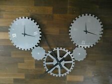 Cattelan italia, spiegel uhr, Weltzeit, riesige Uhr, Beschreibung lesen !!!