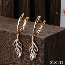 Luxus Damen Ohrringe 585