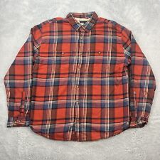 VINTAGE Herren Retro Flanell Hemd Gr. L Heavy schweres Flanel Holzfäller 80s 90s