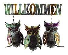 Wanddeko Eule Vogel Uhu