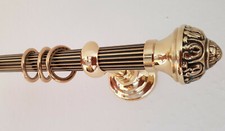 Gardinenstange Messing antik