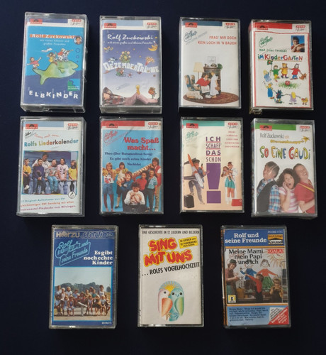11x rolf zuckowski kassette - 11x,