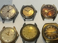 6er Konvolut ruhla Ankra Raketa Bifora Mirexal Ostara mech.60er70er alle Defekt