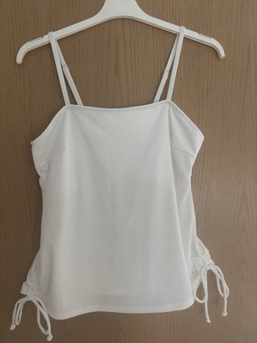Tankini oberteil weiss xl - weiss,