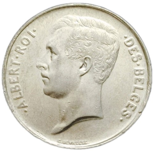 Belgien franc 1913 silber - 1,