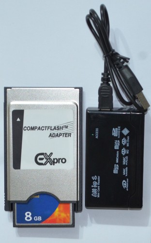 Pcmcia adapter media reader - adapter,