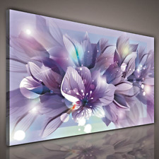 Leinwand Bilder Blumen Lila