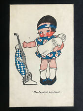 Litho (930) Werbung für Premier Staubsauger Technik Liege um 1920