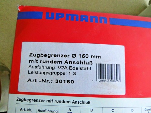 Upmann zugbegrenzer v2a best - upmann,