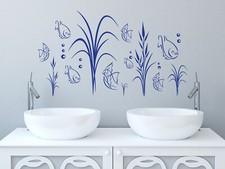 Wandtattoo Aquarium Fische