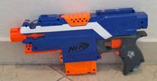 Nerf N-Strike Elite blau/orange mit Maganzin