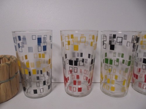 Vintage glas 60er - 5,