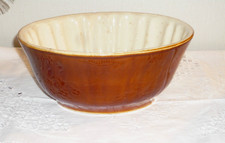 Puddingform Kuchenform Sturzform Keramik braun vintage alt