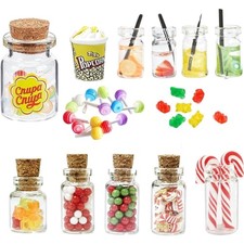 Miniatur Wichtel Zubehör & Weihnachts Süßigkeiten Set –  für Weihnachtsmarkt ...