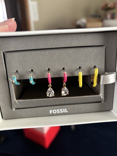 Fossil ohrringe hänger 3er - hänger,