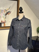 Levi's Damenhemd Gr. M, Original, schönes Blau, tolle Verarbeitung