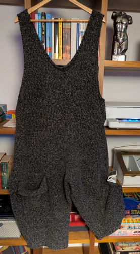 Lagenlook latzrock kleid - lagenlook,