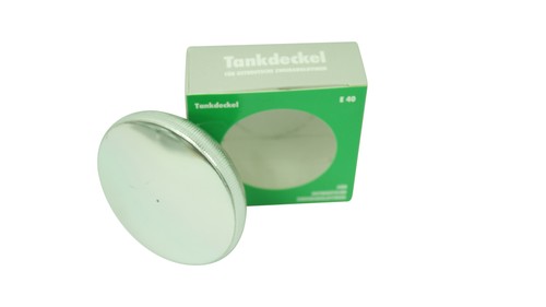 Tankdeckel aluminium poliert - tankdeckel,