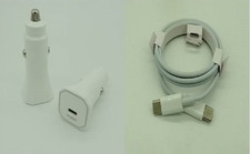 KFZ Ladegerät USB Typ C 20W Auto Ladekabel Adapter Für iPhone 17 16 15 Pro Max