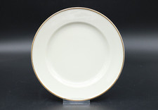 Hutschenreuther Juwel Kuchenteller Elfenbein Goldrand Vintage Porzellan Ø 19 cm