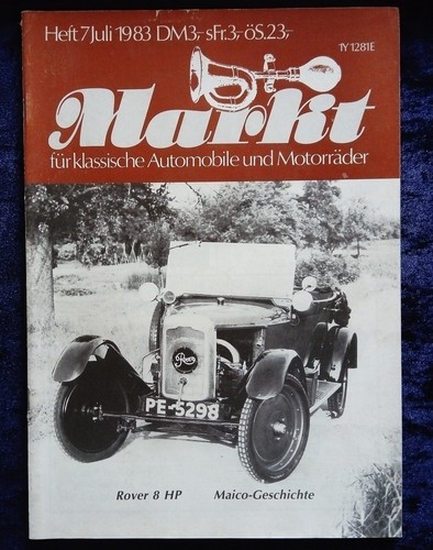 Oldtimer markt 1983 rover - 7.1983, 8