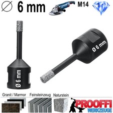 M14 Diamant Bohrkrone Ø 6 mm