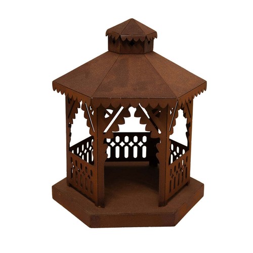 Laterne pavillon edelrost - -,