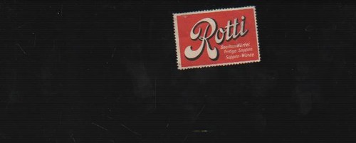 Werbemarke rotti - (a62589),